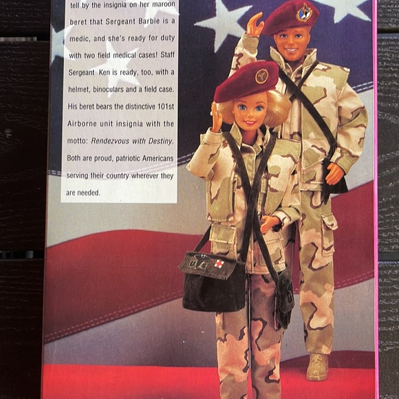 NRFB Vintage 1992 Army Ken Doll - Picture 7 of 12